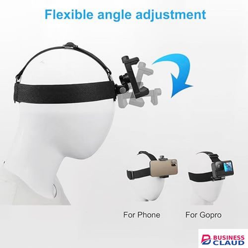 ADJUSTABLE PHONE HOLDER HEADSTRAP MOUNT in 4-cable