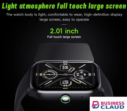 Durable SUPER OFFER! Oraimo Watch 5 Lite Smart Watch Smartwatch OSW-804 2.01'' Screen Bluetooth Durable Waterproof Dustproof Offer in Cables-led-light-flashlight