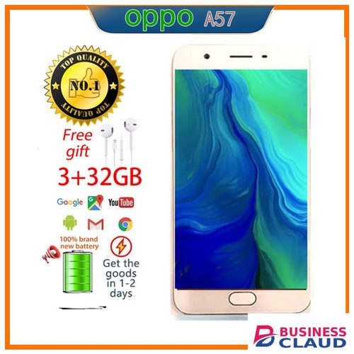 Refurbished Refurbished phones oppo f1 A57 3+32GB Dual SIM 5.2inch 16MP smartphone Google support 3GB+32GB gifts 3+32gb in Built-charging-cable-and-22-5w-fast-charging