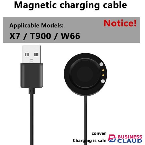 Wireless charger for T500 smart watch, USB direct charging charger for T500 smart watch Wireless Chargers Wireless Snap Tray Charger Magnetic charging cable For Smart Watch T500 T55 T900 W66 X7 Direct in Built-charging-cable-and-22-5w-fast-charging