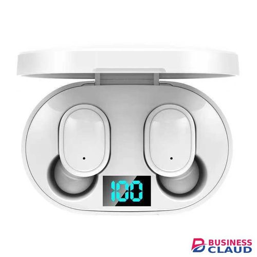 PAFEL E6S TWS Wireless earphone Bt 5.0 Noise Canceling earbuds HiFi Stereo Mini Low Latency earpods Waterproof Sports In-Ear Earphones in Cable-blue