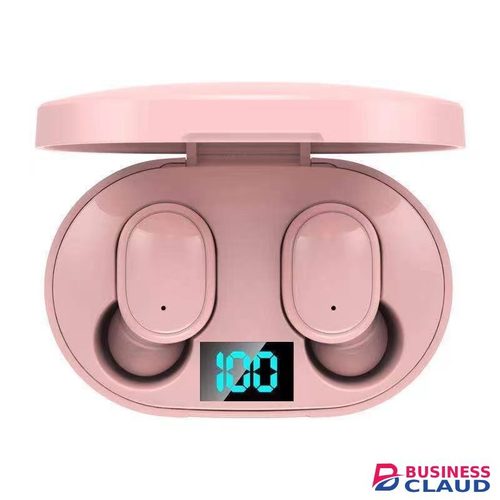 PAFEL E6S TWS Wireless earphone Bt 5.0 Noise Canceling earbuds HiFi Stereo Mini Low Latency earpods Waterproof Sports In-Ear Earphones in Cable-blue