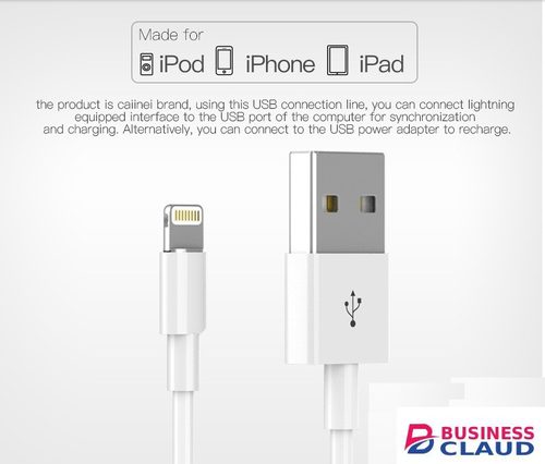 USB Charging Data Sync Fast Charger Cable For iPhone Android type-c Charge Wire Cord Line iphone White as picture