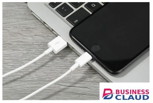 USB Charging Data Sync Fast Charger Cable For iPhone Android type-c Charge Wire Cord Line iphone White as picture in Cable-blue