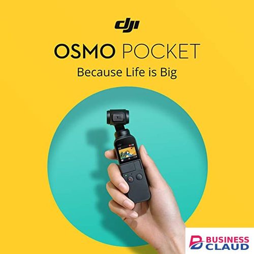 Refurbished Refurbished DJI OSMO Pocket Handheld 3-Axis Gimbal Stabilizer with integrated Camera 12 MP 1/2.3" CMOS 4K60 Video, for YouTube, TikTok, Video Vlog, Streamlabs, Attachable to Smartphone, Android, iPhon in 4-cable