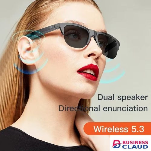 Smart Bluetooth V5.3 Sunglasses Glasses Call Outdoor Sports Headphones HIFI Black Technology Anti-touch UV For Men And Women in 4-cable