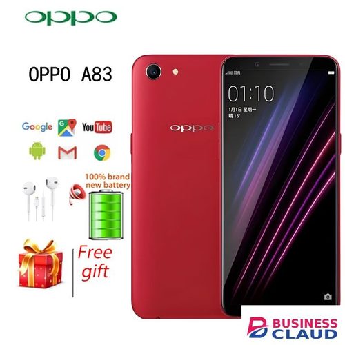 Refurbished Oppo A83 Gold Red Blue Black 4G RAM +64GB Real memory Grade A Quality Arrived in three day Original Smart phone Brand new-like 5.7” Full HD Screen mobile phones Android phones