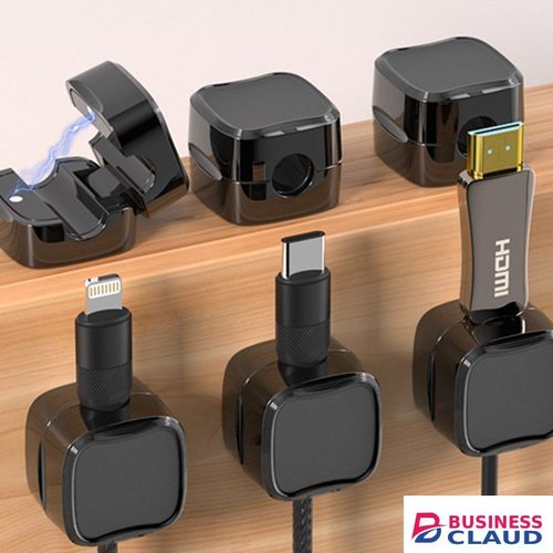 12 Pack Cord Organizer Holder, Strong Adhesive Desk Cable Management Magnetic Easy Open,Organize Phone Charging Cords Wire Holder Organizer Neatly for Home,Office,Car,Desk,Nightstand