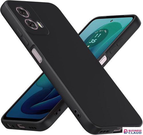 Case for Motorola Moto G 5G 2024 Case, TPU Silicone Phone Case with Camera Protection Soft Interior Slim Fit Flexible Back Cover for Moto G 5G 2024 - Black