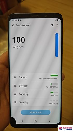 Refurbished Refurbished Phones Samsung Galaxy S9+ 6.2 inch 6GB+128GB dual sim 3500mah 12mp+8mp Samsung Galaxy S9 plus smartphone in Cables-black