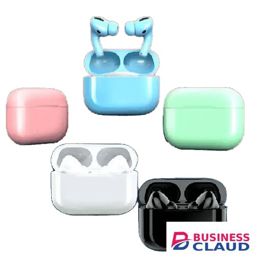 Air Pod 3 Wireless Bluetooth Earpods Noise Cancelling Earbuds Bluetooth Earphon5.0 Matte Sweatproof Earphones Binaural Headset Touch Control Charging Case Included Compatible with Apple & Android in 4-cable