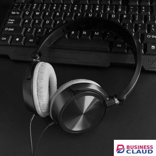 Wired Headphones With Microphone Over Ear Headsets Bass HiFi Sound Music Stereo Earphone For Sony