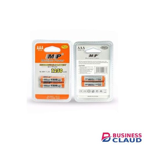 AAA 1.2V 1250mAh Rechargeable Battery, Re-charged For Up To 1000 Times