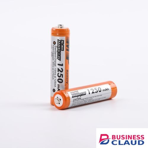 AAA 1.2V 1250mAh Rechargeable Battery, Re-charged For Up To 1000 Times in 4-cable
