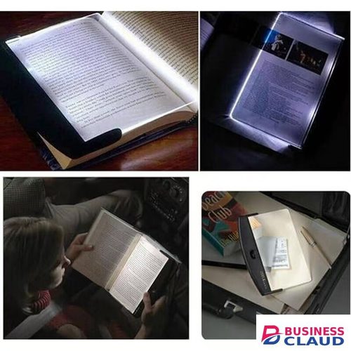 New LED Flat Panel Night Vision Reading Light Eye Protection Reading Light Student Night Reading Lights Reading in Bed Gift in 1cha