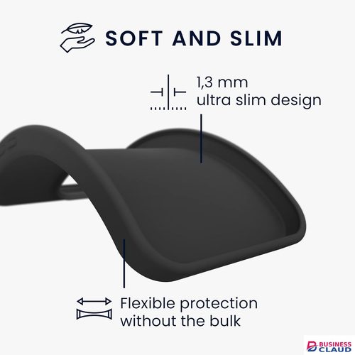 Case Compatible with Sony Xperia 5 IV Case - Soft Slim Protective TPU Silicone Cover - Black in 4-cable