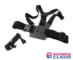 Chest phone Mount Harness adjustable Cellphone Selfie Chest Strap with Cell Phone Clip Holder