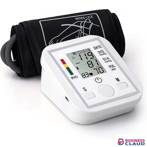 Portable Blood Pressure Monitor Digital BP Monitor Machine Portable Digital Blood Pressure Monitor Arm Blood Pressure Monitor with Voice- in One-printer