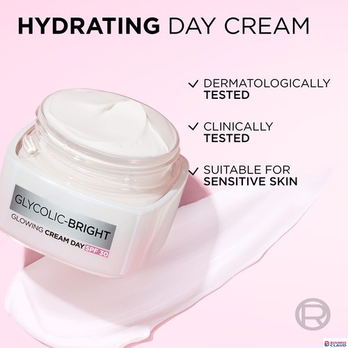 Discounted L'Oreal Paris Glycolic Bright Day & Night Routine Kit in 1-hot-comb-straightener-electric-hair-straightener-hair-curler-wet-dry-use-hair-flat-irons-hot