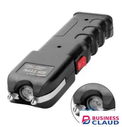 Free Self Defense Electric Flashlight Torch 928 Type + FREE Bag– High-Power Self-Defense Stun Torch with LED Light in Type-c-cable-lightweight-design