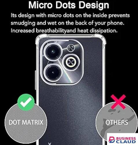 Original Best Tecno Pop 8/ Spark 20 / Spark 20c / Spark Go 2024 / Infinix Smart 8 / Hot 40i Itel P55/ A70 Soft Crystal Clear/Transparent phone Case/Cover in Cable