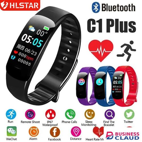 GreatMall® Smart Watch Sport Wristband Fitness Monitoring Track Heart Rate Call and Message Remind Men Smartwatch for Men Women Kids Gift Rate in Cables-led-light-flashlight