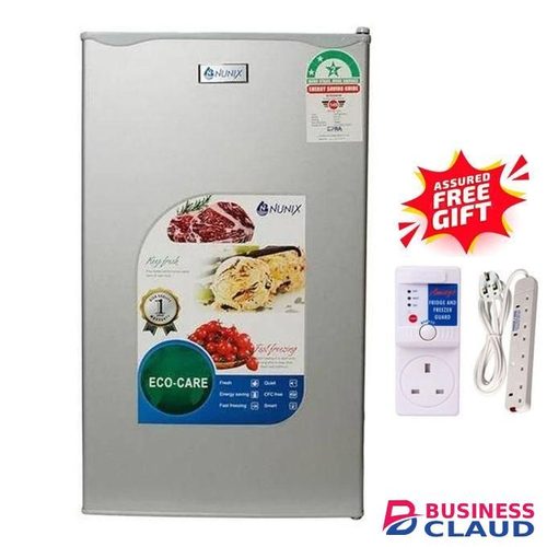 Free Nunix BC-92 92L Single Door Fridge, Energy Efficient Refrigerator, Direct Cool Technology, Adjustable Temperature Control, Low Power Consumption, 1YR Warranty + FREE GIFTS Direct in One