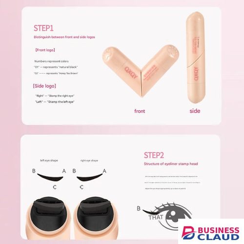 Eyeliner Stamp Pen: Natural, Long-lasting, Quick-drying, Waterproof, One-Step Stamp, Suitable for Beginners and Cross-border Use, Double-ended Stamp in Kenya-premium-incense-scent