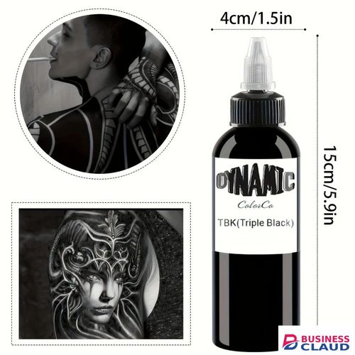 Professional 3PCS 30/60/90/120ml Black Tattoo Ink Pigment Professional DIY Tattoo Pigment Permanent TattooInk Body Art Pigment High Quality in Kenya-premium-incense-scent