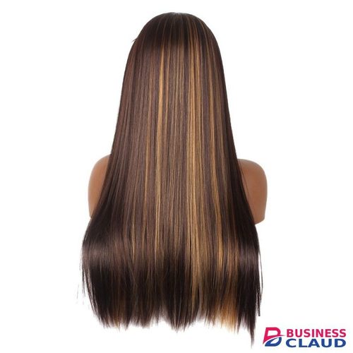 Headband Wig Women's Wig Fashionable Women's Wig Gradient Color Long Straight Wig Made of Heat-Resistant Synthetic Fiber Suitable for Women Wear Perfect Holiday Gift in Kenya-premium-incense-scent