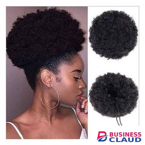 Afro Bun Ponytail Hair Extension SMALL+ Free Free Gift