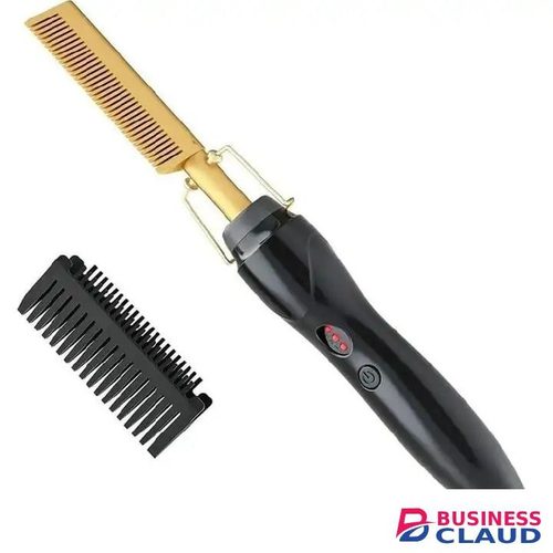 Professional Commercial Commercial Electric Hot Comb with Adjustable Heat for Natural Hair and Wigs Professional Styling Tool with Fast Heating Control plus Free Wig Cap Gift in Kenya-premium-incense-scent