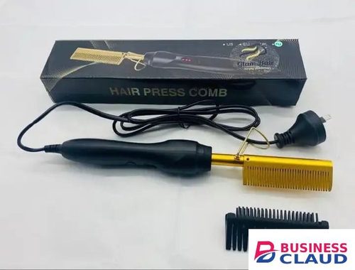 Professional Commercial Commercial Electric Hot Comb with Adjustable Heat for Natural Hair and Wigs Professional Styling Tool with Fast Heating Control plus Free Wig Cap Gift in Kenya-premium-incense-scent