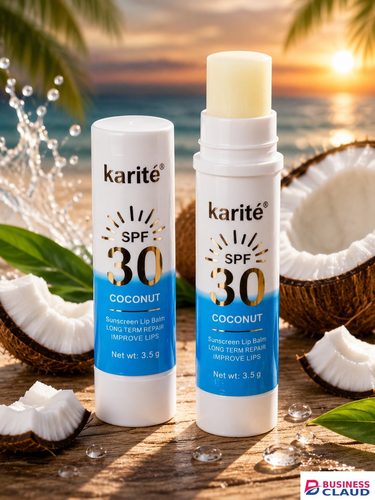 Karite Coconut Sunscreen Lip Balm SPF 30 – Moisturizing Lip Care with Sun Protection (Special Offer)
