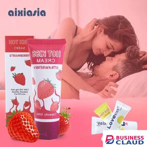 Sex Lubricant 50ml Fruit flavor Water-based Vaginal Penis Oral Sex Moisturizing Cream Adult Products Hot Kiss-