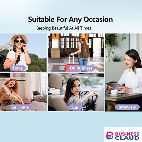 Wireless Straightening Comb | 2-In-1 Curl & Straighten, Quick Heating, Suitable for All Hair Types, Anti-Scald Design, Led Digital Display, Usb Rechargeable, Automatic Power-Off, Lightweight Portable