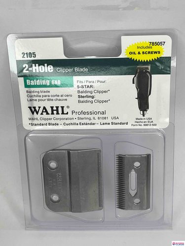 Professional Balding Hole Clipper Blade Set — engineered for barbers who demand precision and performance. 🔪 Ultra-Close Precision Designed as a standard replacement blade for the Wahl 5 Star B