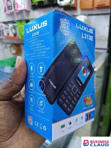 LIMITED TIME OFFER!! LUXUS L313E, TRIPLE SIMCARD, 1150MAH BATTERY, FM WIRELESS, MEMORY CARD SLOT, BLUETOOTH, VIBRATION, BIG TORCH, HIGH VOLUME , 1000SMS , 12MONTHS WARRANTY