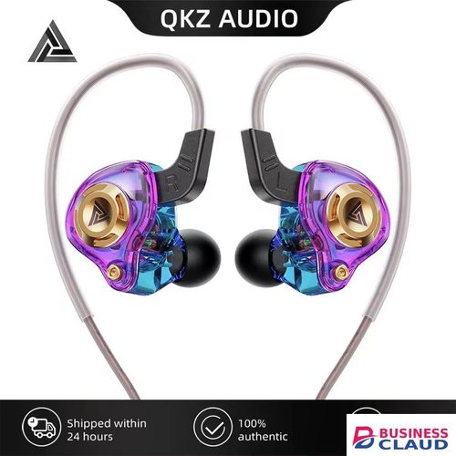 Original QKZ AK6 SRS Earphones Driver HiFi Wired Earphone Race Sport Headphone Bass Stereo Headset Music Wired Earbuds 3.5MM In Ear With Mic Wired Earphones Sports Earphones
