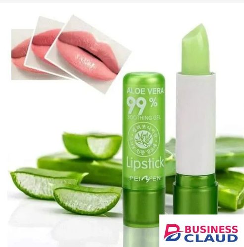 Aloe Vera Lip Balm Color Changing Lasting Fade Lighten Fine Lines Nourishing Moisturizing Anti-drying Care Lipstick Sexy Makeup ".....🔥🔥🔥 Limited wholesale offer only best quality and best products