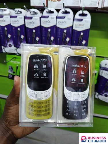 LIMITED TIME OFFER!! NOKIA 3210 4G LTE, DUAL SIMCARD, CLOUD APP, 1450MAH BATTERY,FM RADIO, MP3 PLAYER, 128MB ROM/64MB RAM, TYPE-C CHARGER, 2MP CAMERA, BLUETOOTH , BRIGHT FLASH, MEMORY CARD SLOT