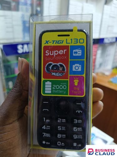LIMITED TIME OFFER!! X-TIGI L130, DUAL SIMCARD, 2000MAH BATTERY, WIRELESS FM, SUPER TORCH, BIG DISPLAY, LARGE PHONEBOOK, 13MONTHS WARRANT