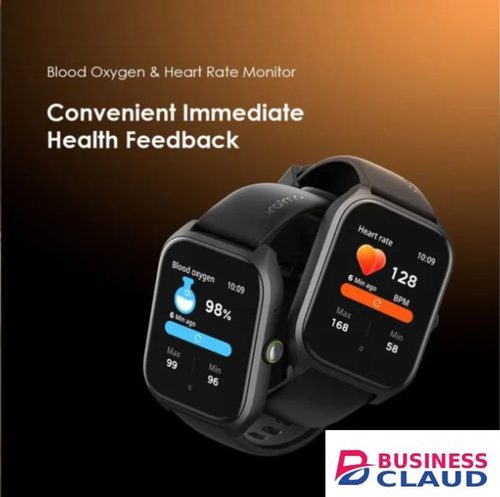 Oraimo Watch 5 Lite Smart Watch Smartwatch OSW-804 2.01'' Screen Bluetooth 2.01" HD Screen, HD Voice in Calls, AI-Generated Watch Faces, IP68 Dust & Water Resistance in Cables-led-light-flashlight