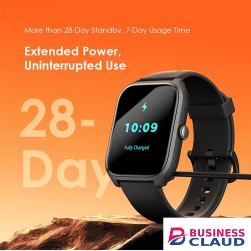 Oraimo Watch 5 Lite Smart Watch Smartwatch OSW-804 2.01'' Screen Bluetooth 2.01" HD Screen, HD Voice in Calls, AI-Generated Watch Faces, IP68 Dust & Water Resistance in Cables-led-light-flashlight