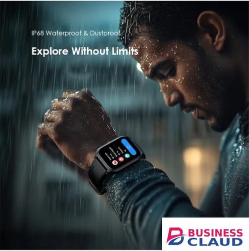 Oraimo Watch 5 Lite Smart Watch Smartwatch OSW-804 2.01'' Screen Bluetooth 2.01" HD Screen, HD Voice in Calls, AI-Generated Watch Faces, IP68 Dust & Water Resistance in Cables-led-light-flashlight
