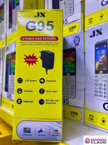 BRAND NEW ARRIVALS!!!!📱 JX G95 Feature Phone – Dual SIM, Big Battery & HD Camera 2.8″ Screen, 3200mAh Battery, HD Camera, FM – Black/Blue/Big Torch/bluetooth/wireless FM New Arrivals Feature Brand in Cables-led-light-flashlight