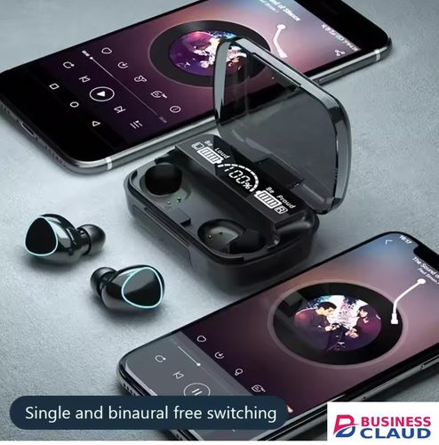 Bluetooth Earphones Handfree LED Dispay earphones Bluetooth Wireless Earbuds Waterproof Gaming earphone Local fast delivery in Cables-led-light-flashlight