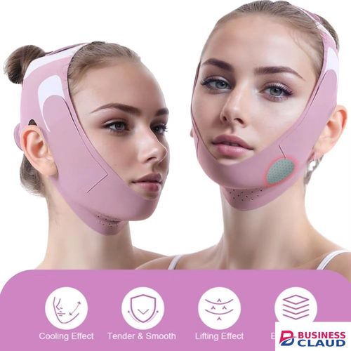 Graphene V-Line Mask, Chin Up Mask V Shaped Face Mask Jaw Exerciser，Double Chin Face Thining Band Massage Hot Sale in 1-electric-hair-straightener-brush-dryer-ceramic-heating-blow-dryer-curling-iro