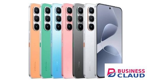BRAND NEW INFINIX Hot 70, X6895B, 6.78-inch 120Hz Display, 128GB ROM + 4GB RAM, 50MP Main Camera + 8MP Selfie Camera, 6000mAh Battery, USB Type-C, 45W Fast Charging, Android 16 Smartphone.