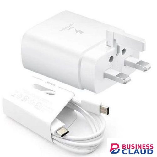 Best Quality Best Quality CHARGER Fast Charging 45W Samsung Type C Wall Adapter with Cable for All Phones With Type C - Charger Adapter With USB Cable Type-C 2C in Cables-led-light-flashlight